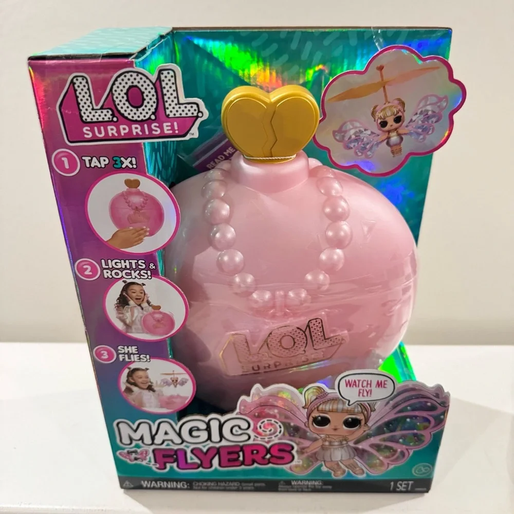 LOL Surprise Magic Flyers: Sky Starling. Collectible Doll, Bottle Unboxing. NEW